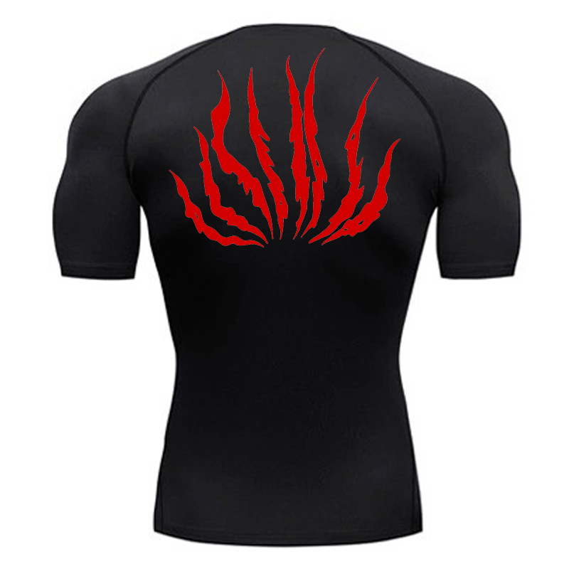 Base Layer Top - Économie athlétiques à impression graphique pour