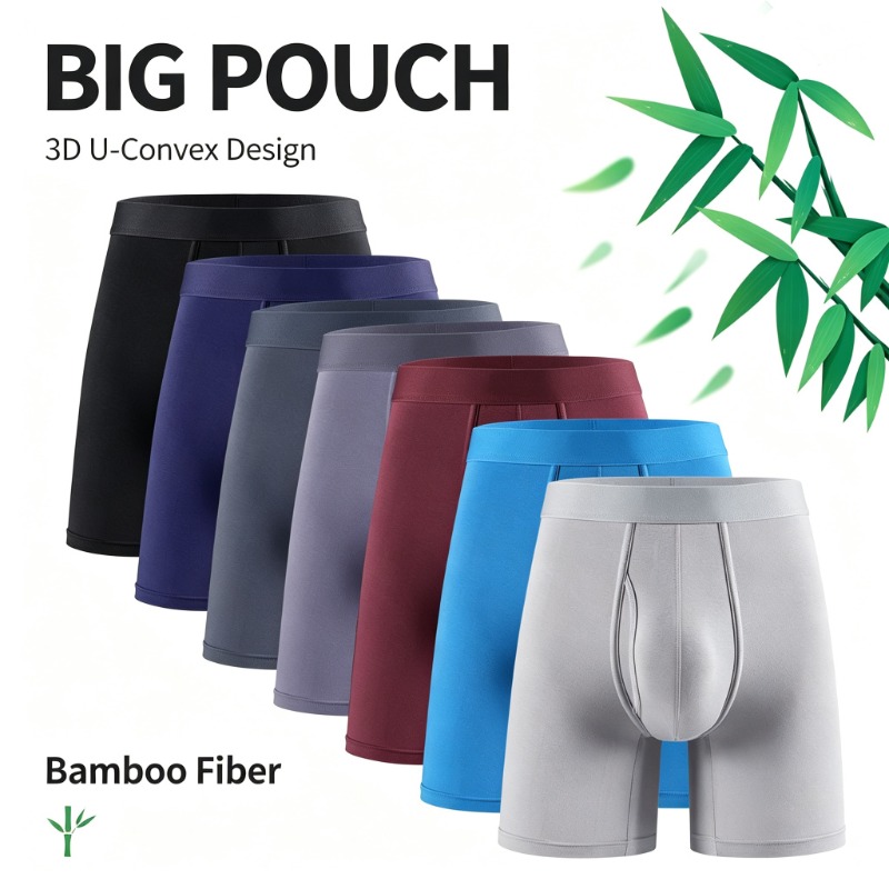 Bamboo Fiber Trunk - Caleçons Boxers Homme en Fibre de