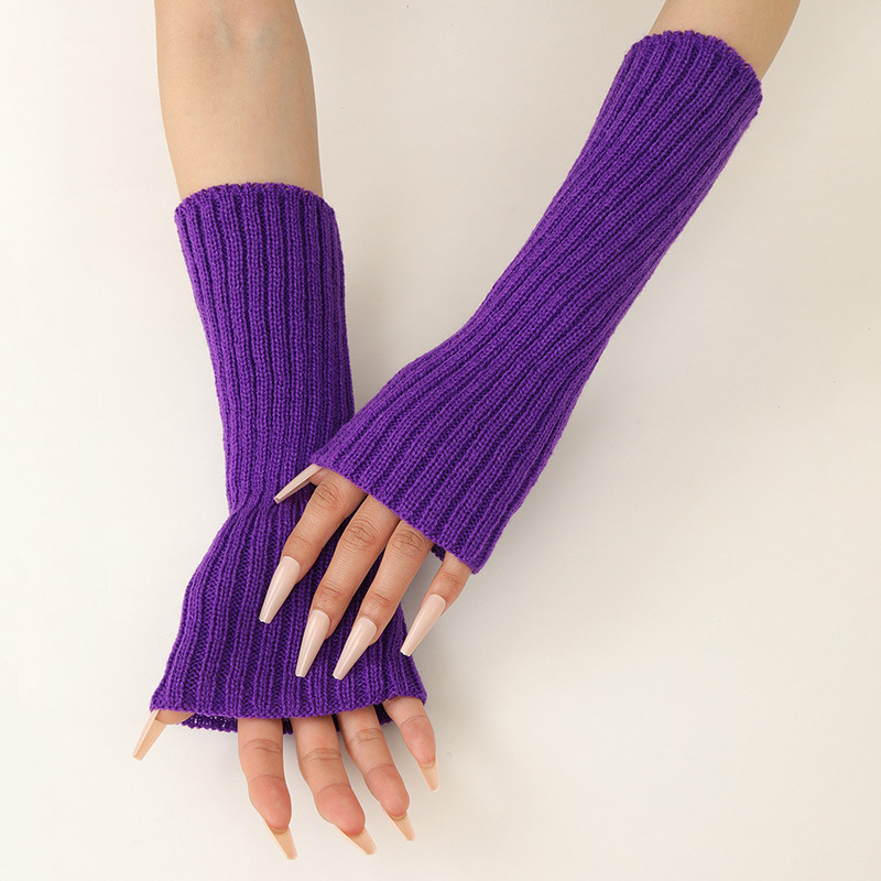 Thermal Long John - Manchons de bras tricotés chauds et