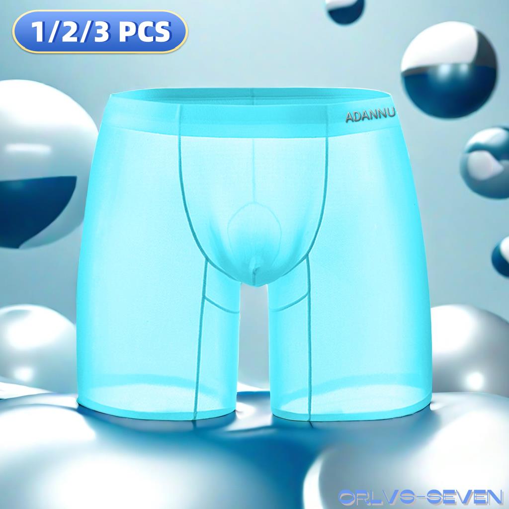Boxer Shorts Modal - 1/2/3 pièces boxeurs en soie glacée