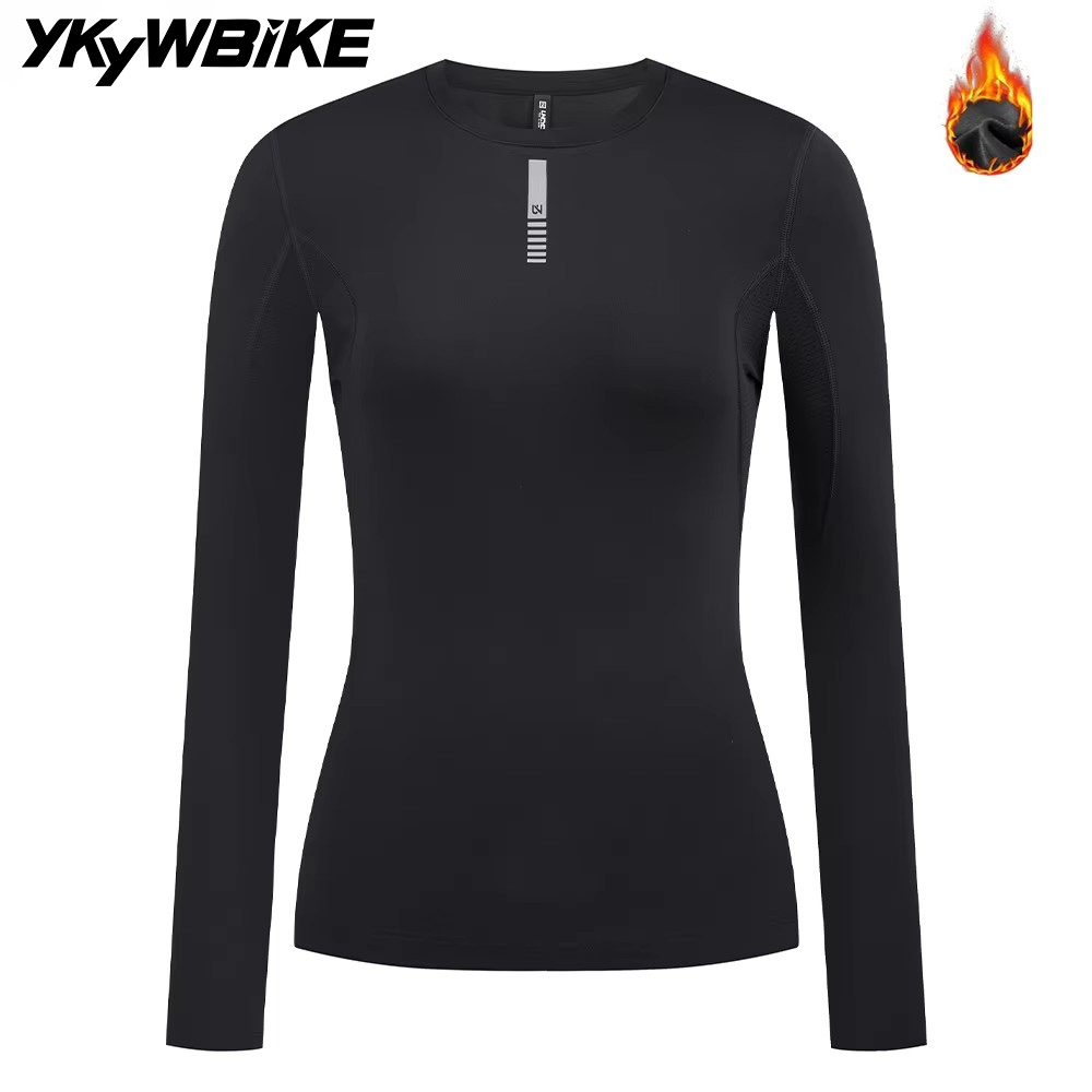 Thermal Long John - YKYWBIKE femmes couches de Base de