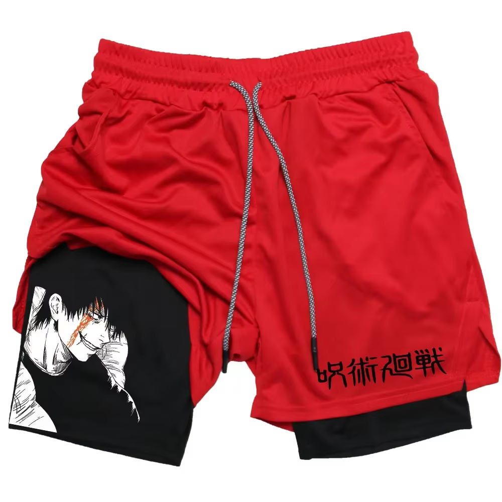 Short de sport Anime Jujutsu K - Compression Shorts Athletes avis et prix